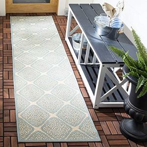 Safavieh - Melissani - Buitenkleed - Crèmekleurig - 152 cm x 79 cm