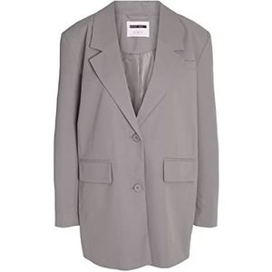 Noisy may Klassieke blazer voor dames, titanium, M