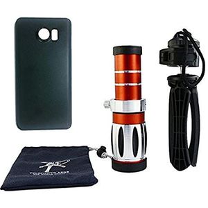 Apexel 20X Ultra Beast Vergrootglas Zoom Camera Lens Kit met High End Statief voor Samsung Galaxy Note 5