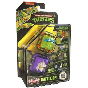 TMNT Battle Cube - Leo VS Shredder - Battle Fidget Set