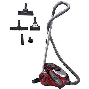 Hoover Xarion Pro XP81_XP25011 Cilinderstofzuiger zonder zak - Stofzuiger - Rood - Zilver