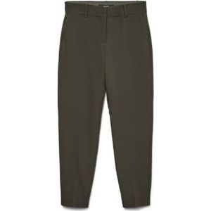 VERO MODA Dames Vmgloria Mw Tapered Pant Noos, turf, 38W / 32L