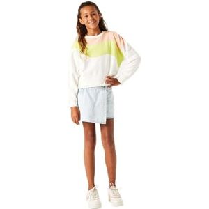 Garcia Kids N42661_Girls Sweat, off-white, 164 cm