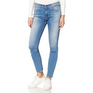 Replay Dames Luz High Waist Jeans, blauw, 23W x 30L