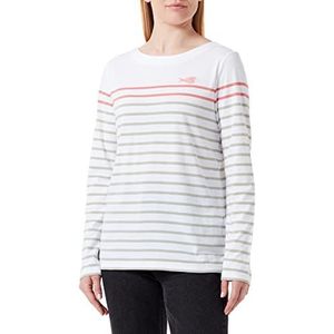 Armor Lux Matrose-sweatshirt lange mouwen, wit/Oyat/Lantana, XS dames, wit/Oyat/Lantana, XS