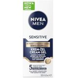 NIVEA MEN Sensitive Gezichtscrème & 3-daagse gezichtshaar, 50 ml