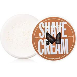 Men Rock Scheercrème sandelhout 100 ml