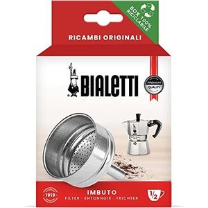 Bialetti Ricambi, inclusief 1 funnel filter, compatibel met La Mokina