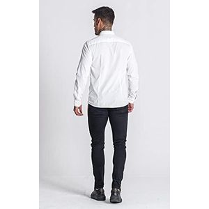 Gianni Kavanagh Wit power shirt voor heren, Regulable, XS
