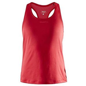 Craft Dames ADV Essence Singlet shirt met bandjes, Bright Red, M