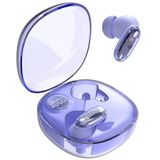 Mars Gaming MHIB2, Bluetooth 5.4 Oordopjes, Indringend Geluid, Ergonomisch Halftransparant en Ultracompact Ontwerp, 24 Uur Afspeeltijd, Draadloze Oordopjes met Oplaadcase en LED-indicator, Paars​