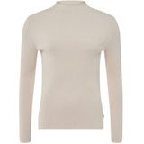 Gebreide Trui - Lange Mouwen - 50% Viscose 35% Polyamide 15% Wol