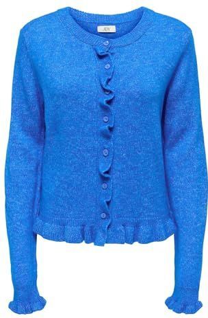 JDY - Vest - O-hals - Lange Mouwen - Knit Fit - Ruches