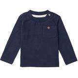 Noppies Baby Baby-jongens T-shirt Towson T-shirt met lange mouwen, Black Iris - P554, 86 cm