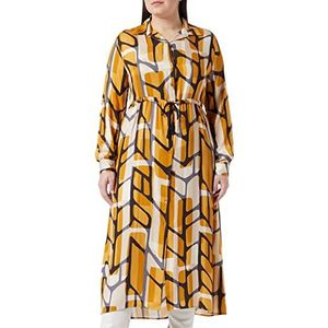 Sisley Womens 4Q12LV02O Jurk, veelkleurig bruin 75C, 48