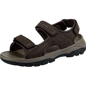 Skechers Tresmen-Garo Watersandalen met open teen voor heren, Bruin, 40 EU