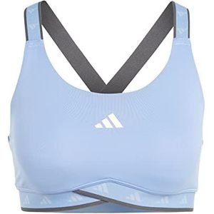 adidas Powerimpact Lichte ondersteuning Sportbeha, Blue Fusion Met., XXS