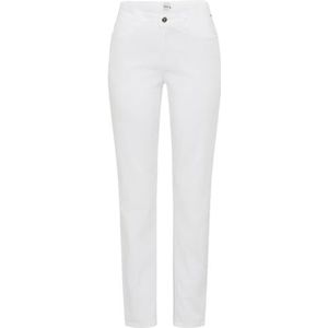 Style Mary Five-Pocket-broek in zomerse katoenkwaliteit, wit (99), 29W / 32L