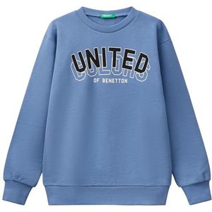 United Colors of Benetton Shirt G/C M/L, Blauw, 140