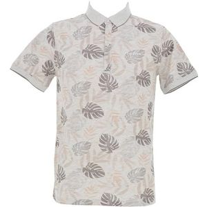 Teddy Smith Pasy 2 MC Herenpoloshirt, Ivoorwit, China/Bloemen, Maat M, Wit Ivoor China/Bloemen, M