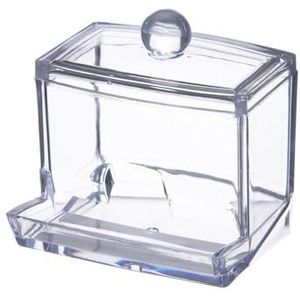 Orion Organizer voor wattenstaafjes, wattenschijfdispenser, cosmetica, opbergdoos