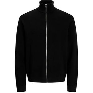 Jack & Jones - Gebreid Vest - Zwart