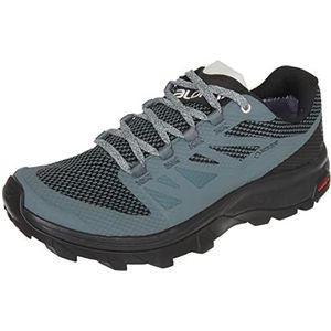 SALOMON Outline Gore-Tex Trekking- & Wanderschoen Trekking- & Wanderschuhe,Stormy Weather/Black/Lunar Rock,43 1/3 EU