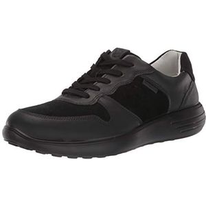 ECCO Heren Soft 7 Runner Sneaker, zwart, 46 EU