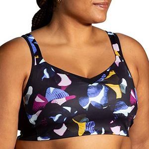 Brooks Drive Convertible Run Bra Black