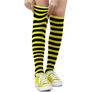 Dress Up America Katoenen Gestreepte Sokken Voor Kinderen - Gestreepte Kniekousen Voor Meisjes En Jongens | Tieners - Stijlvol En Comfortabel