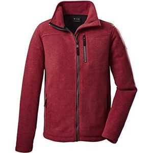 G.I.G.A. DX heren Casual fleecejack GW 17 MN KNTFLC JCKT, dieprood, M, 38544-000