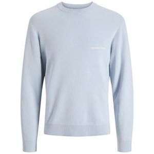 JACK & JONES Jornorrebro Light Knit Crew Neck, skyway, XL
