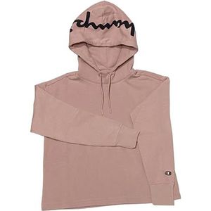 Champion Legacy American Classics W-Light Powerblend Fleece Boxy Hoodie dames, Roze, XS