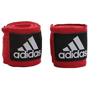 adidas Boxing Crepe Bandage New AIBA Rules polsbeschermer, rood, 5,7 x 3,5 m