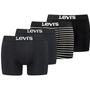 Levi's Herenboxer (verpakking van 2), zwart/wit, XXL