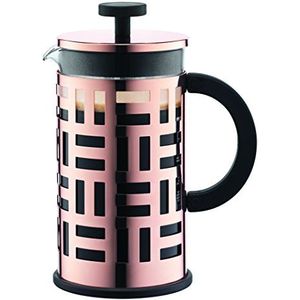 Bodum EILEEN koffiezetapparaat (French Press System, permanent filter van roestvrij staal, 1,0 liters) koper