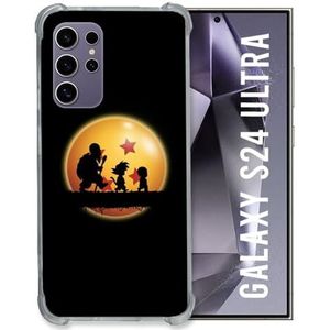Cokitec Versterkte hoes voor Samsung Galaxy S24 Ultra Manga Dragon Ball Vintage