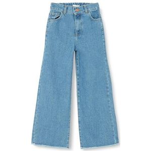 DeFacto Denim broek voor meisjes, blauw, 8-9 Jaren