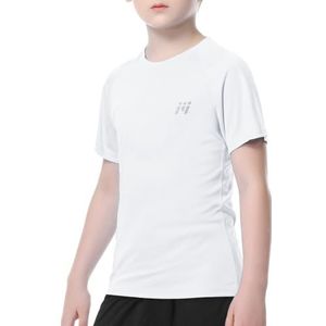 MEETWEE - Rash Guard - Korte Mouw - Kids Zwemshirt - UV Bescherming UPF 50