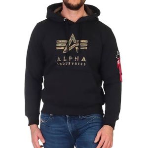 Alpha Industries - Camo TPU Hoodie - Groen - Katoen/Polyester