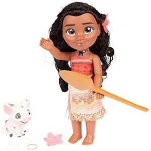 Disney Princess e Mon Amie zingende pop Vaiana 35 cm muziek met accessoires, perfect voor kinderen vanaf 3 jaar