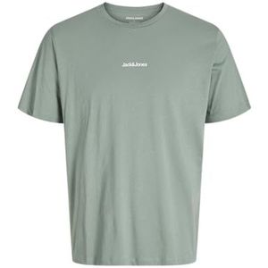 JACK & JONES Jjmine Tee Ss Crew Neck, Iceberg Green., L