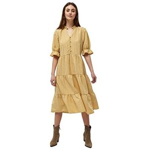 Minus Vrouwen Cita Casual Dress, Prairie Zand, 42