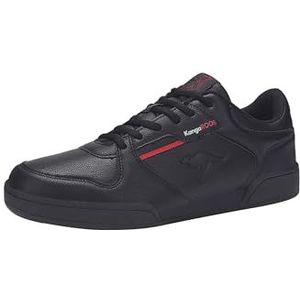 KangaROOS Unisex K-AC Rocky sneakers, Jet Black/Mono, 42 EU, Jet Black Mono, 42 EU