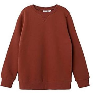 NAME IT Nkmnesweat W Hood Unb Noos sweatshirt voor jongens, Maple Syrop, 92 cm