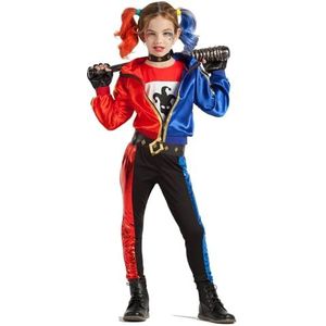 Boland - Kinderkostuum Jester Fatale, verkleedkostuum, kostuum voor Halloween, carnaval en themafeesten