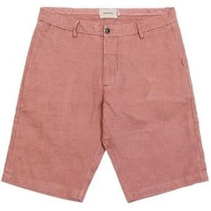 GIANNI LUPO Heren linnen shorts GL5039BD-S24, Dusty Roze, 46 NL