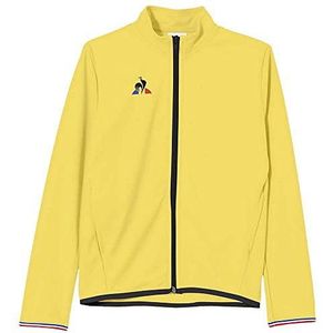 Le Coq Sportif No. 1 Training FZ sweatshirt, heren, kinderen, origineel, geel, 12 A