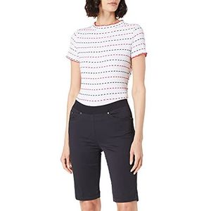 RAPHAELA Dames Pamina Bermuda Broek, Donkerblauw, 34