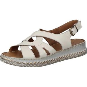 Manitu 910209-81 damessandalen, beige, 38 EU